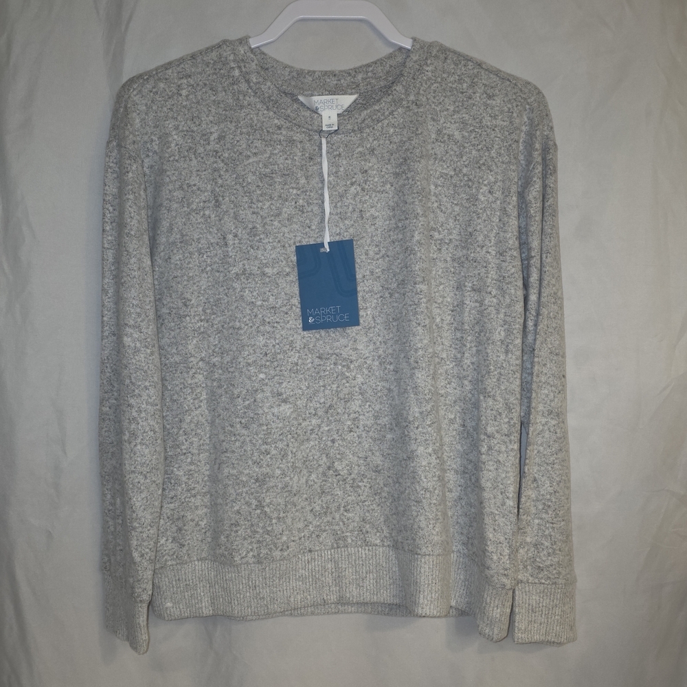 NWT Market & Spruce Gray Women's Sweater